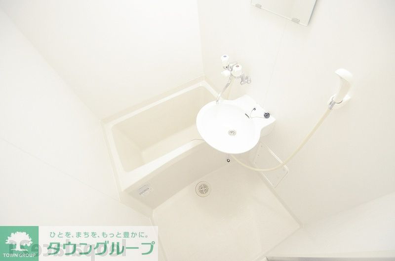 多摩都市モノレール 柴崎体育館駅 徒歩9分 2階建 築22年の風呂写真