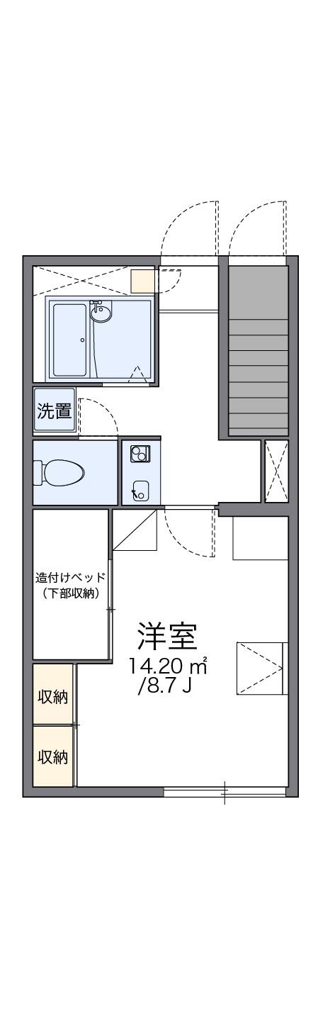 山陽電鉄本線 手柄駅 徒歩13分 2階建 築23年の間取り写真