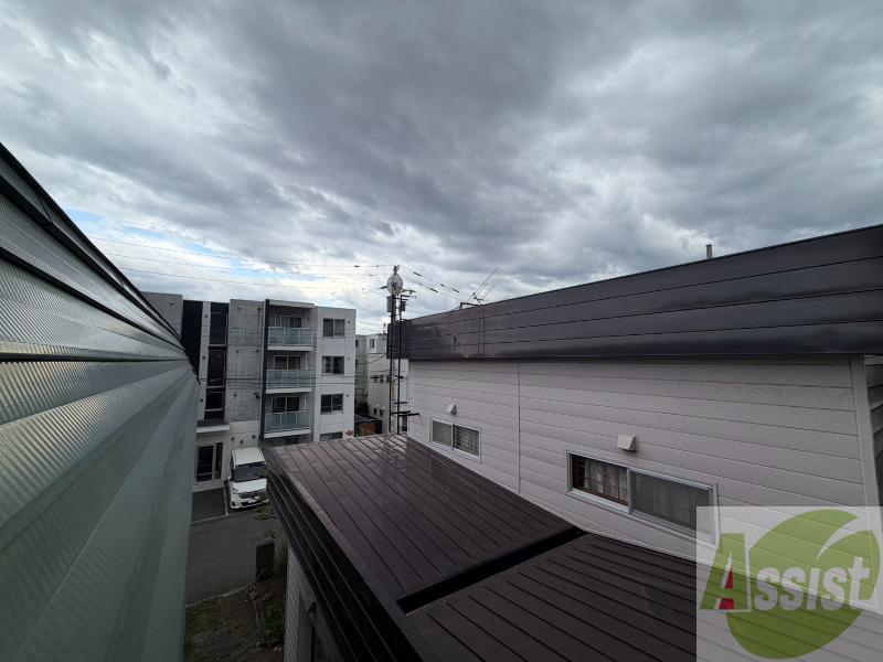 眺望　眺望です。建物はありますが風通しは良さそうです。