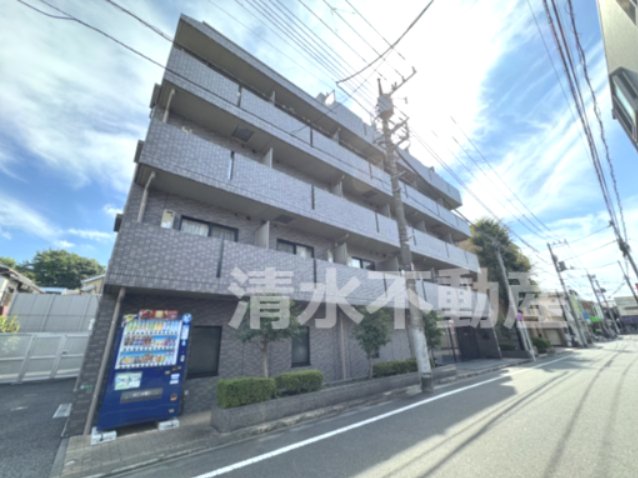 建物外観　1か月フリーレント☆内見可能☆初期費用でお困りなら清水不動産