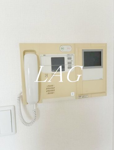 セキュリティ　モニター付きインターホンです。