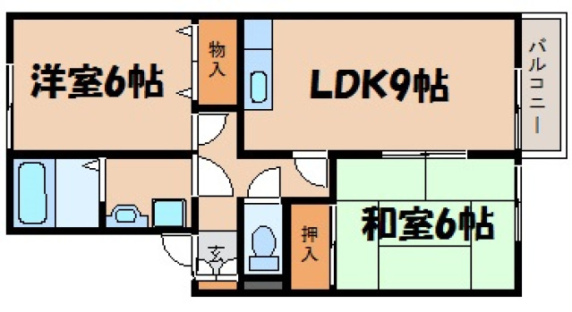 アビタシオンの間取り写真
