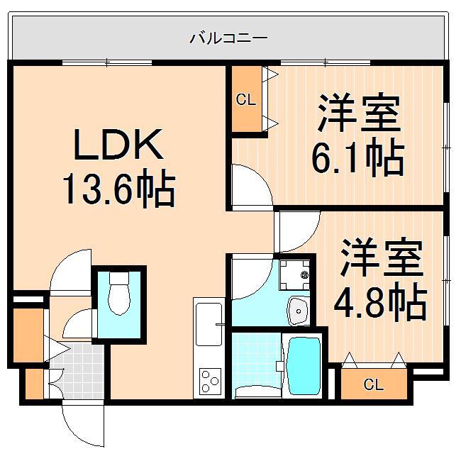 リブリ・T Eastの間取り写真
