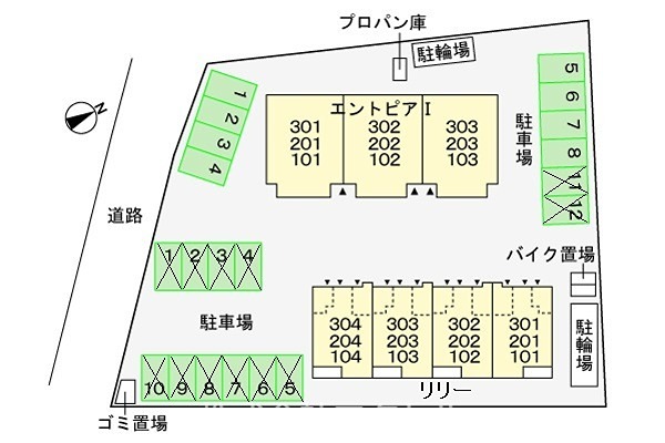 駐車場　敷地内駐車場があります