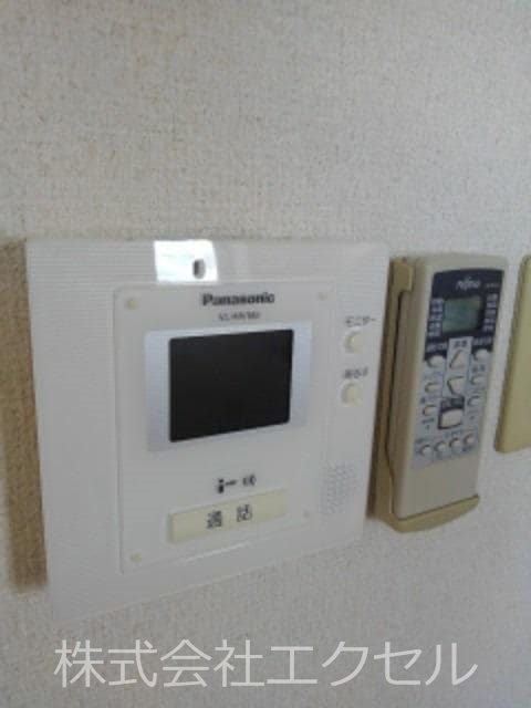 セキュリティ　来訪者の姿を確認できます。