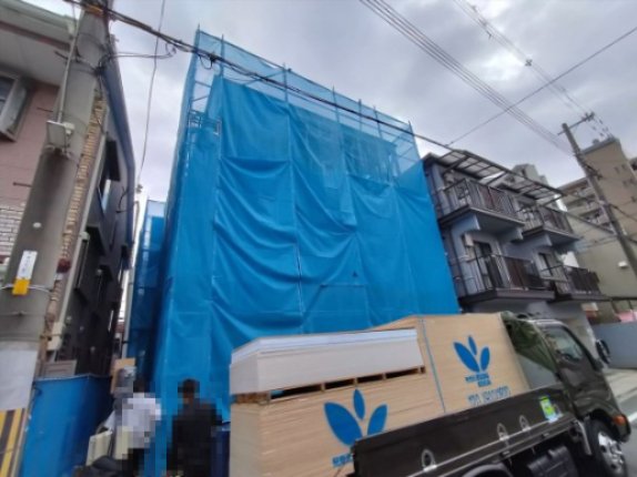 建物外観　建設中です
