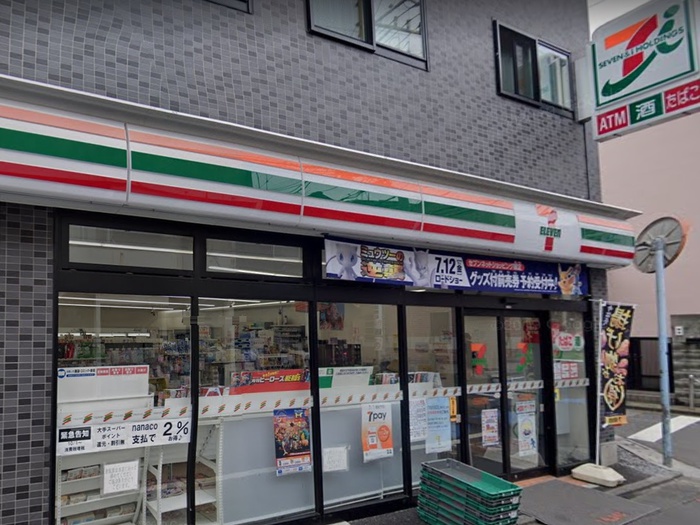 コンビニ　セブンイレブン杉並天沼二丁目店（コンビニ）まで100m