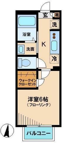 ソレイユの間取り写真