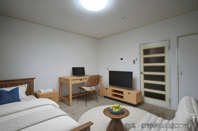 ハイツKISHIの居間写真