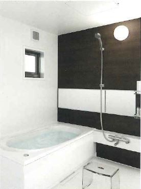 バス・シャワールーム　同型の設備が入る予定です
