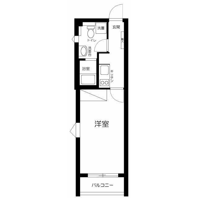 中延 Hillzの間取り写真