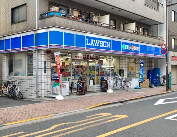 コンビニ　ローソン浅草4丁目店（コンビニ）まで92m