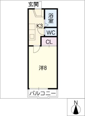 ラポール白山の間取り写真