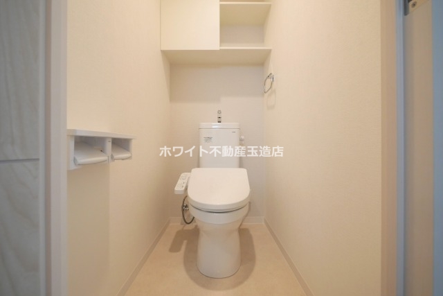地下鉄谷町線 四天王寺前夕陽ケ丘駅 徒歩4分 10階建 築3年のトイレ写真