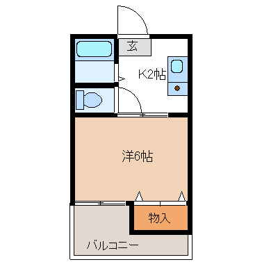 コーポ菅野の間取り