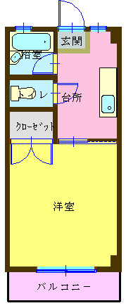 サングリッターの間取り