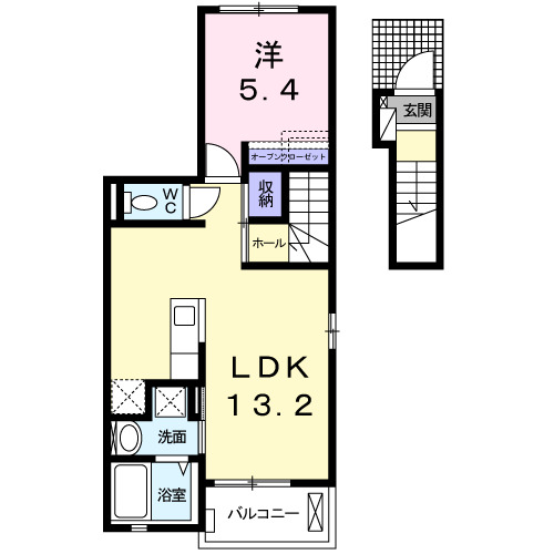 ベントレー向山の間取り