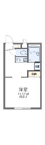 レオパレスアイリスの間取り