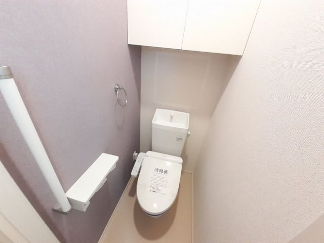 【田川市大字糒のアパートのトイレ】