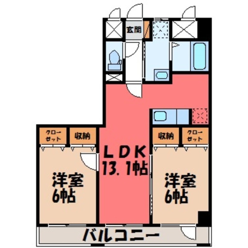 HERMELAの間取り