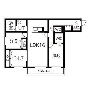 CreaResidence元町の間取り