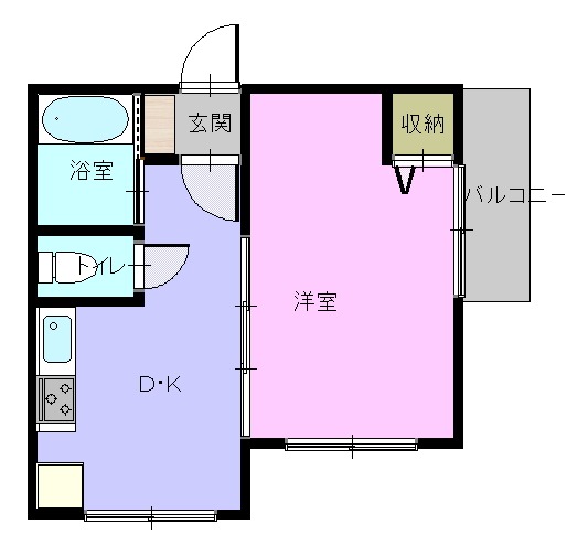 カリーナトレピアニの間取り