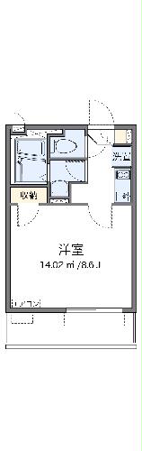 レオネクストパタータの間取り