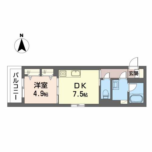 GrandChariot新金岡の間取り