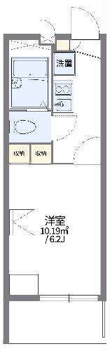 レオパレス相生の間取り