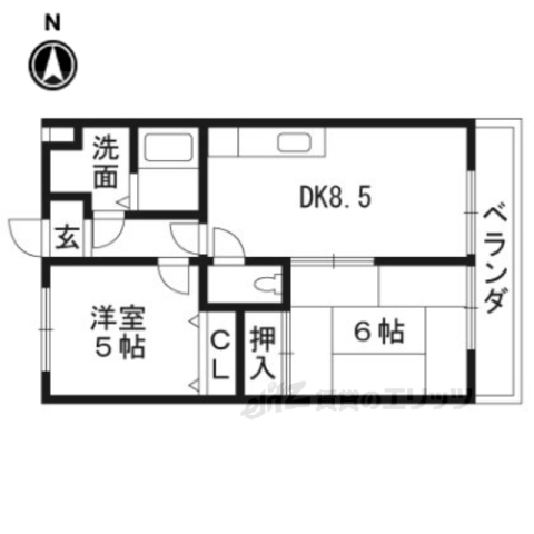 ロイヤルパレス馬堀の間取り