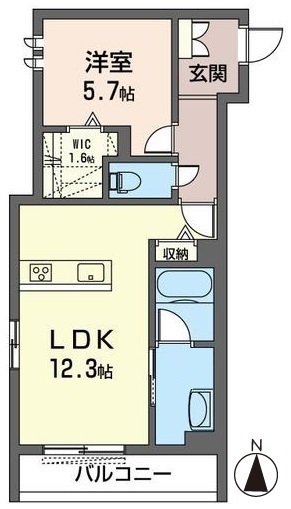 メゾン　プラム　ShaMaisonの間取り