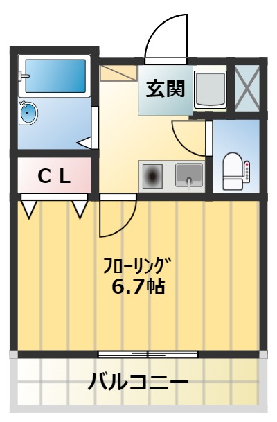 大宮櫛引プラザの間取り