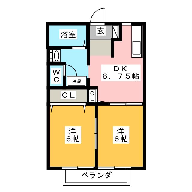 ディアスＪＵＮの間取り