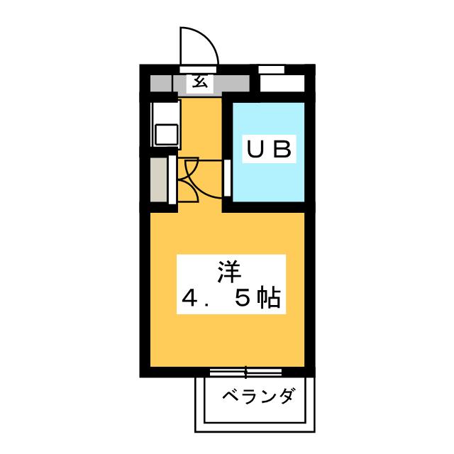 カーサ四谷の間取り