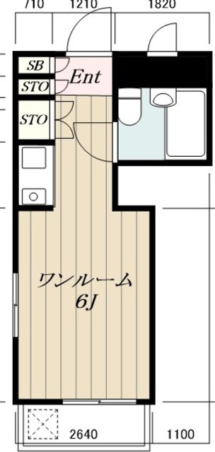 町田市原町田のマンションの間取り