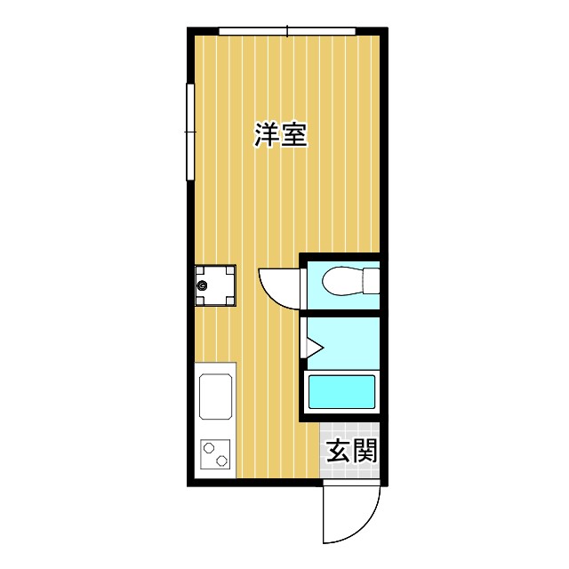 南島ハイツの間取り