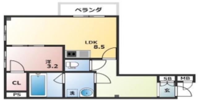 【REGRE今里の間取り】