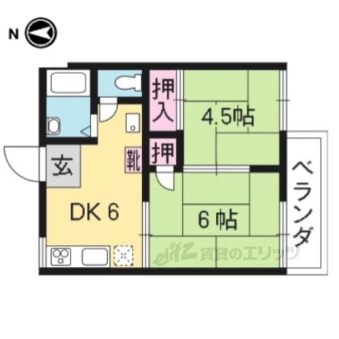 エバンス１８の間取り