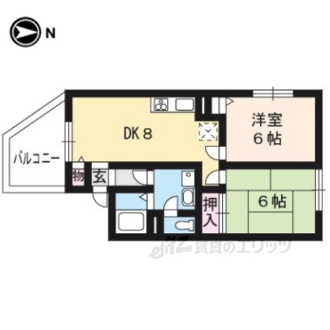 シャトードゥヴェールの間取り