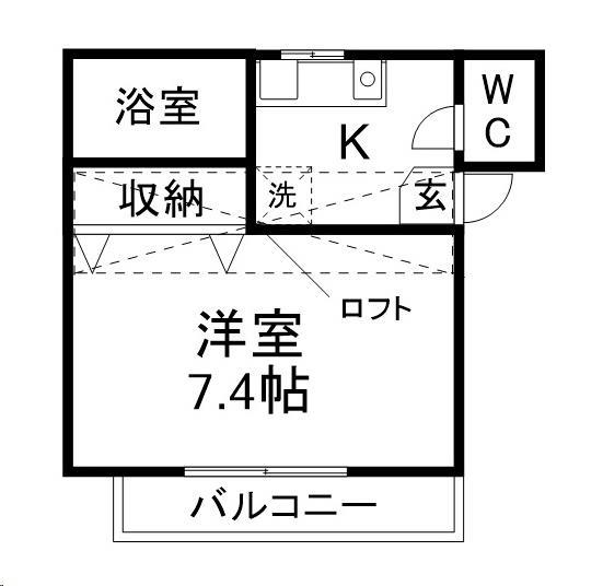 フォーレスト東九番丁の間取り