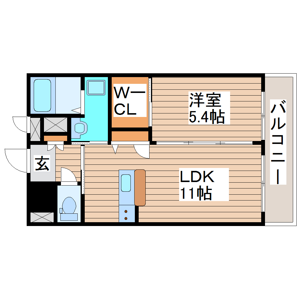 サーフストンの間取り