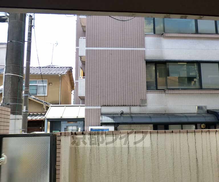 【京都市北区紫竹北栗栖町のマンションの眺望】