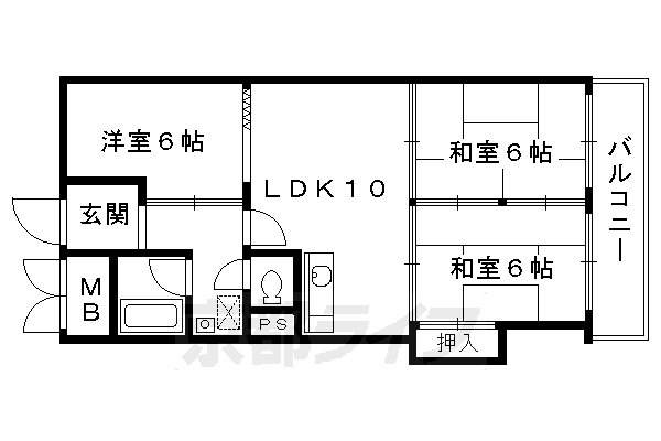 ステーションパレス京都の間取り