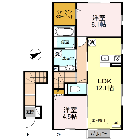 ルーナ・クレシェンテの間取り