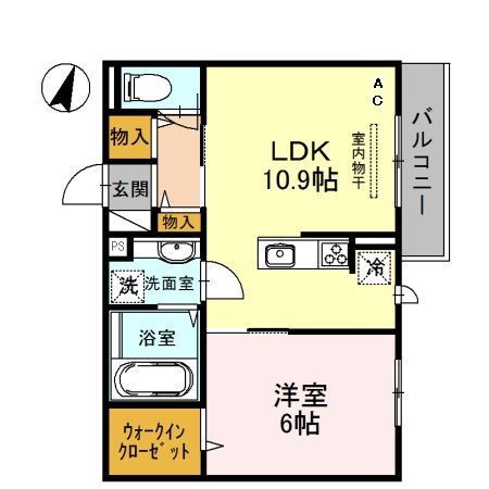 兵庫県神戸市東灘区森南町３（アパート）の賃貸物件の間取り