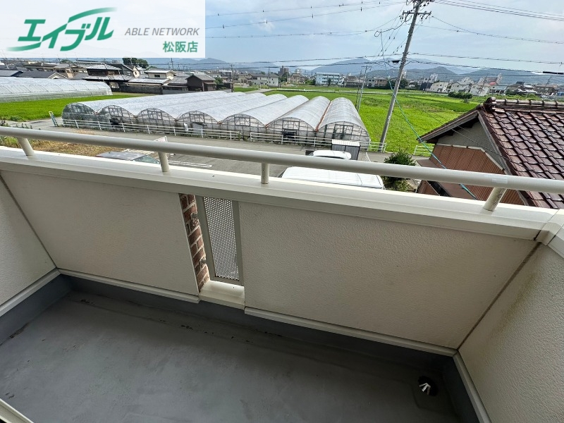 バルコニー　同型部屋写真です。