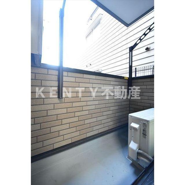 バルコニー　広々としたバルコニーです