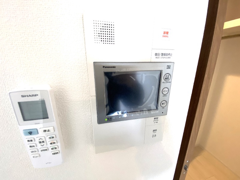 セキュリティ　来客時に活躍です。