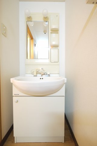 洗面設備　※写真は別の部屋のものです。