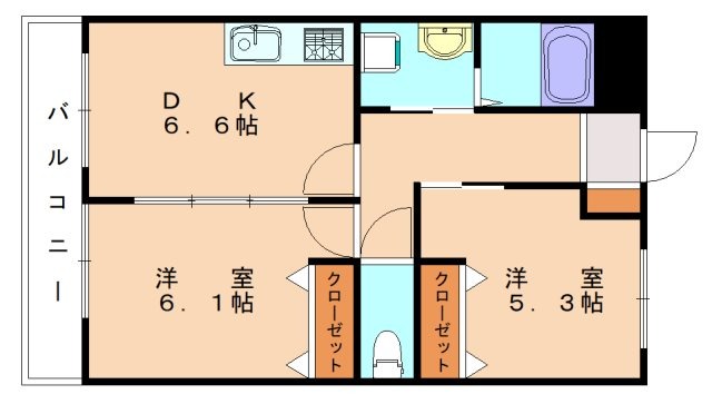 プランドールソフィア若宮の間取り写真